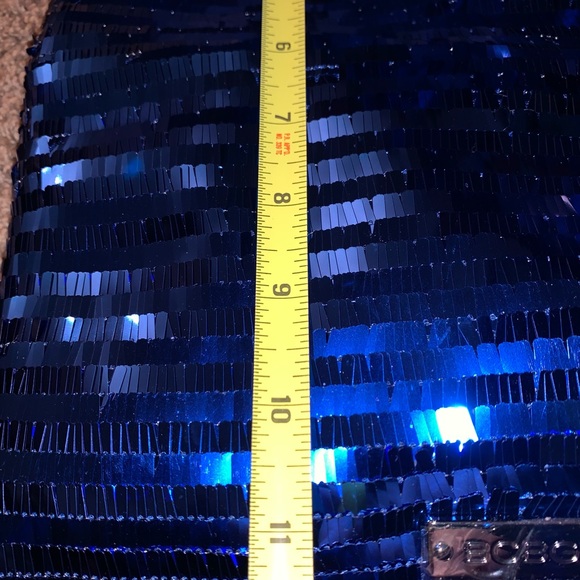 NWT BCBG Generation Electric Sequin Clutch - Picture 6 of 11